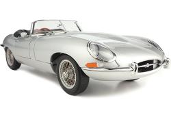 JAGUAR E-TYPE silver