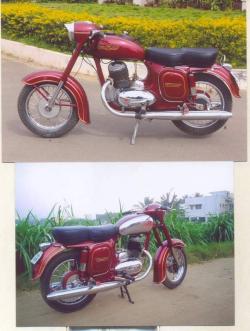 JAWA 250 red