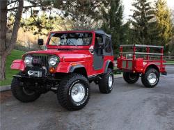 JEEP CJ 7 red