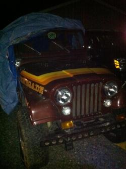 JEEP CJ brown