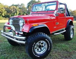 JEEP CJ red