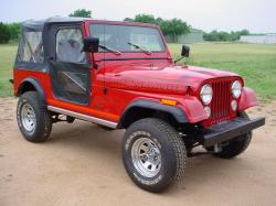 JEEP CJ red