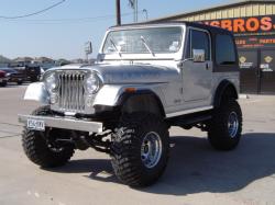 JEEP CJ silver