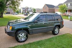 JEEP GRAND CHEROKEE green