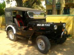 JEEP WILLYS black