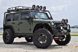 JEEP WRANGLER green