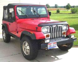 JEEP WRANGLER red