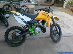 KAWASAKI 125 KMX brown