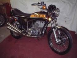 KAWASAKI 750 brown