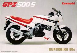 KAWASAKI EN 500 white