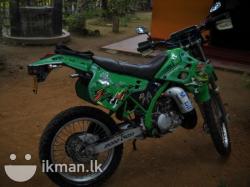 KAWASAKI KDX 125 brown