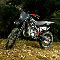 KAWASAKI KDX black