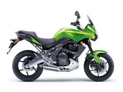 KAWASAKI KLE 500 green