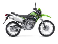 KAWASAKI KLR 250 interior