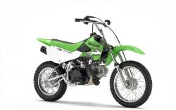 KAWASAKI KLX 110 white