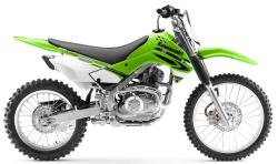 KAWASAKI KLX brown