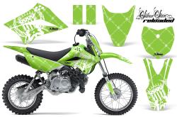 KAWASAKI KLX white