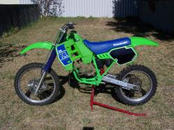 KAWASAKI KX 125 brown