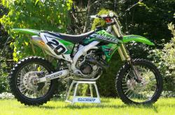 KAWASAKI KX brown