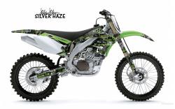 KAWASAKI KX silver