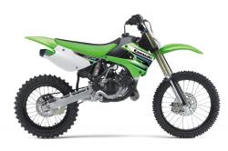 KAWASAKI KX silver