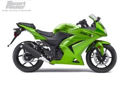 KAWASAKI NINJA -10R green