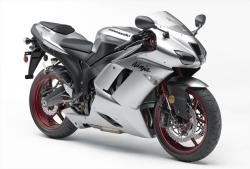 KAWASAKI NINJA -10R silver