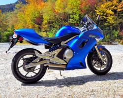 KAWASAKI NINJA 650R blue