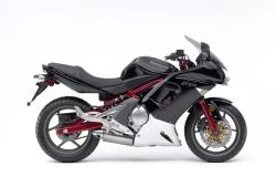 KAWASAKI NINJA 650R brown