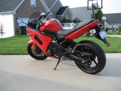 KAWASAKI NINJA 650R red