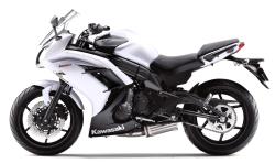 KAWASAKI NINJA 650R white