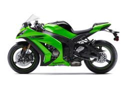 KAWASAKI NINJA ZX-10R green