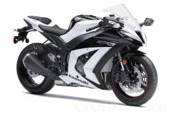 KAWASAKI NINJA ZX-10R white