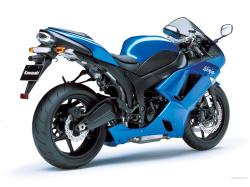 KAWASAKI NINJA ZX-6R blue