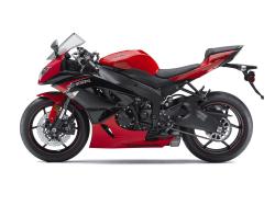 KAWASAKI NINJA ZX-6R red