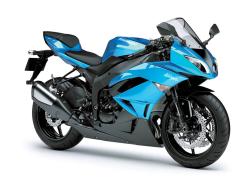 KAWASAKI NINJA ZX blue