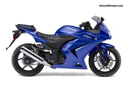 KAWASAKI NINJA blue