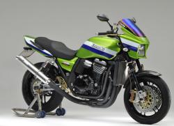 KAWASAKI ZRX 1200 green