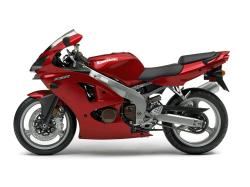 KAWASAKI ZZR600 red