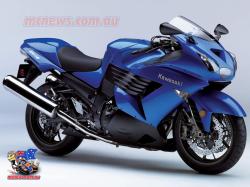 KAWASAKI ZZR blue