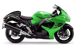 KAWASAKI ZZR green