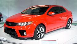 KIA FORTE red