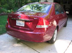 KIA SPECTRA red