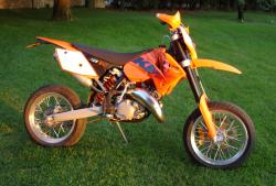 KTM 125 EXC black