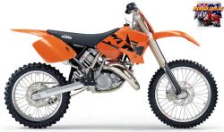 KTM 125 black