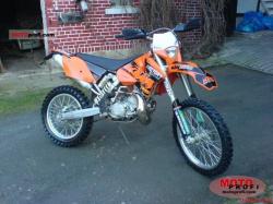 KTM 200 EXC brown