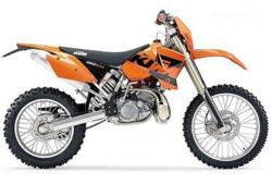 KTM 200 EXC green