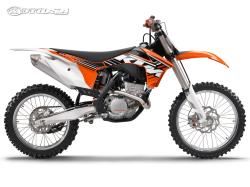 KTM 250 white