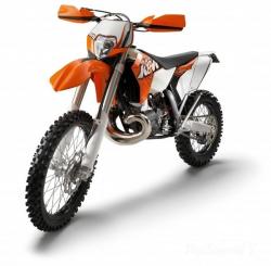 KTM 300 EXC green