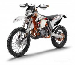 KTM 300 EXC red